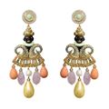 Carlo Zini  Venetian mori earrings